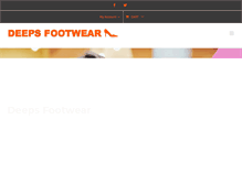 Tablet Screenshot of deepsfootwear.co.uk